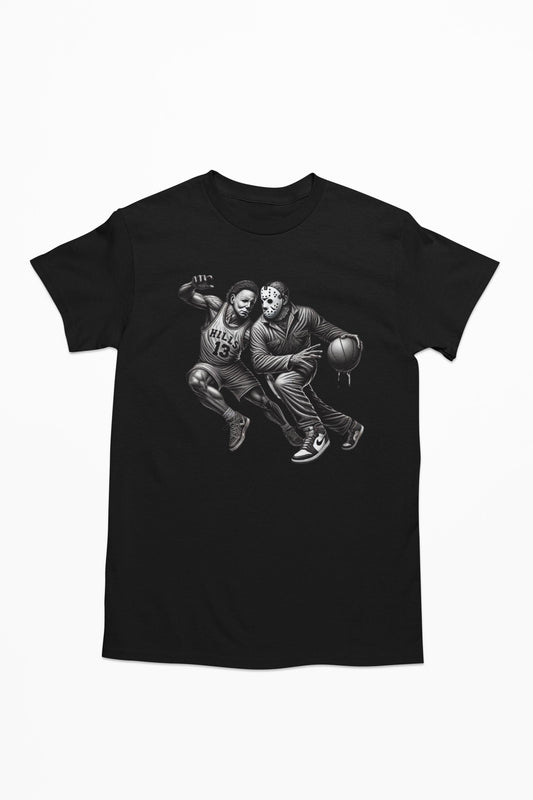 Jason Horror Basketball T-shirt