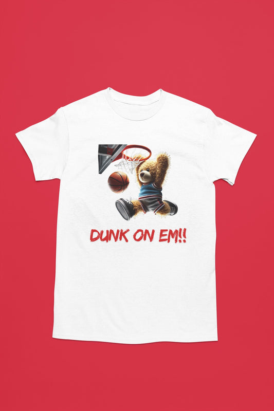 Dunk On Em Basketball T-shirt